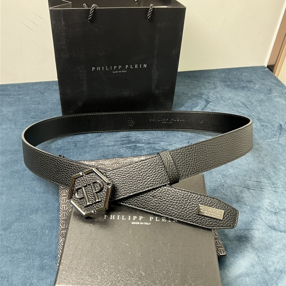 Philipp Plein black men's belt